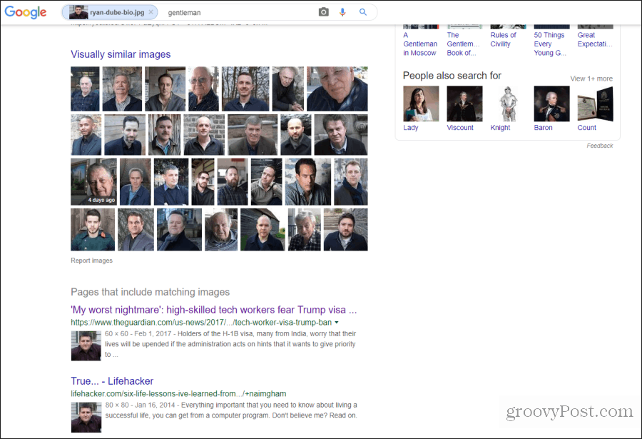 وجه جوجل للبحث