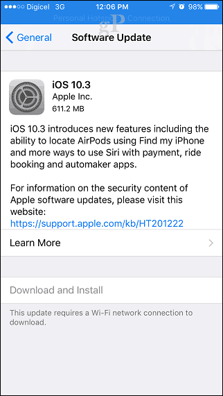 Apple iOS 10.3 - هل يجب عليك الترقية وما الذي يتضمنه؟