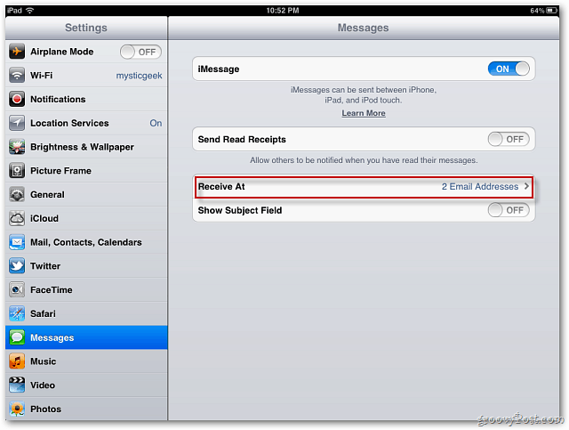 Apple iOS 5: حافظ على مزامنة iMessages بين iPhone و iPad