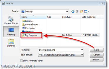 لقطة شاشة Dropbox - حفظ الملفات تلقائيًا في النسخة الاحتياطية عبر الإنترنت