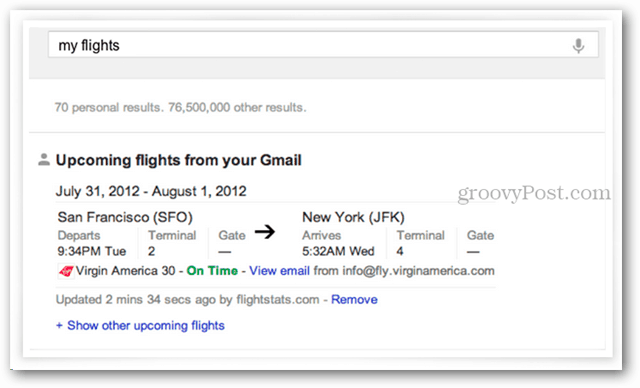 كيفية تمكين نتائج Gmail في بحث Google