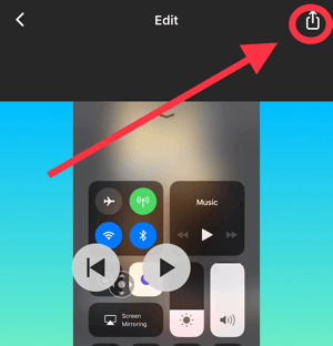 احتفظ بتطبيق InShot مفتوحًا أثناء معالجة الفيديو الخاص بك.