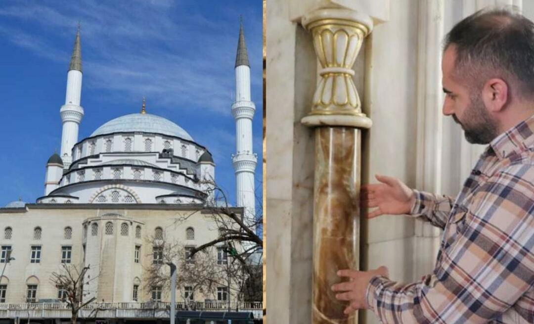 مسجد عزة باشا في الازيغ لم يتأثر بثلاث زلازل بفضل أعمدة توازنه!