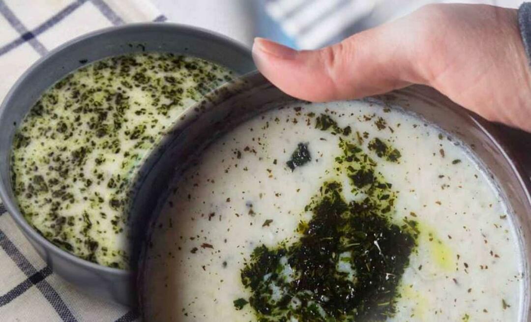 كيفية تحضير حساء السبانخ مع الزبادي؟ وصفة حساء السبانخ مع الزبادي التي ستفاجئ جيرانك