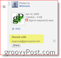 البريد الإلكتروني لدعوة Google Picasa:: groovyPost.com
