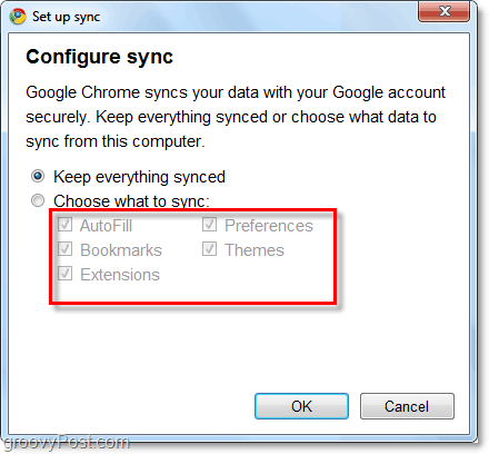 يمكن لـ Google Chrome الآن مزامنة الإضافات والملء التلقائي
