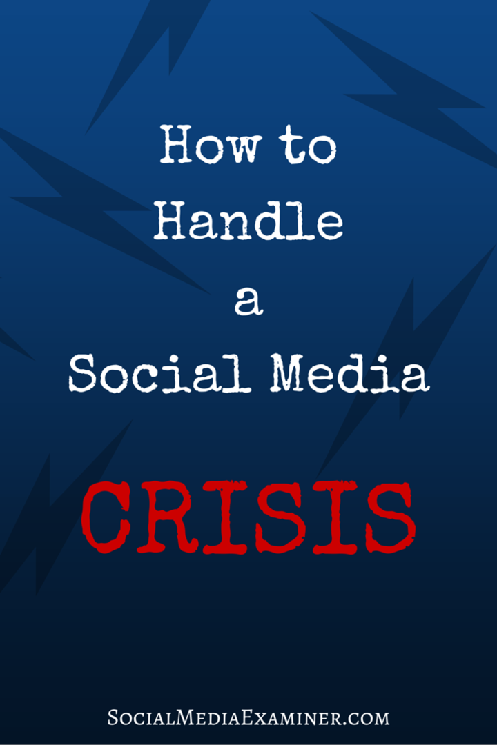 كيفية التعامل مع أزمة وسائل التواصل الاجتماعي