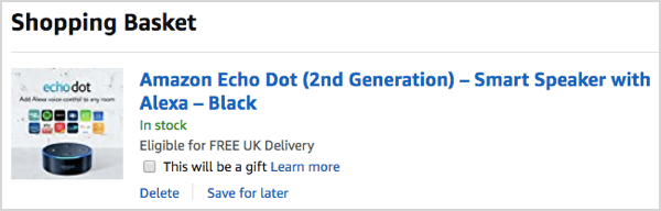 كان Echo Dot من أمازون من أكثر الكتب مبيعًا لعيد الميلاد 2017.