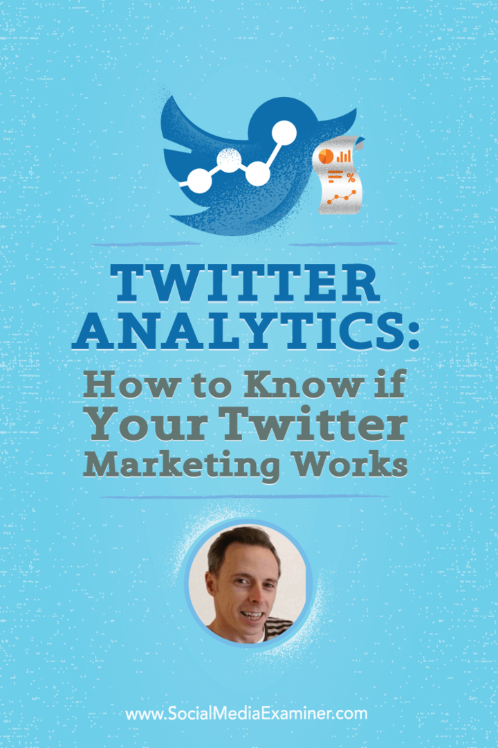 تحليلات Twitter: كيف تعرف ما إذا كان تسويق Twitter الخاص بك يعمل: ممتحن الوسائط الاجتماعية