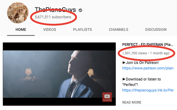 ساعد Derral The Piano Guys في كسب أكثر من مليون مشترك على YouTube.