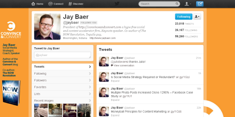 خلفية تويتر مثال jaybaer