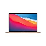 2020 Apple MacBook Air with Apple M1 Chip (13-inch، 8GB RAM، 256GB SSD Storage) - ذهبي