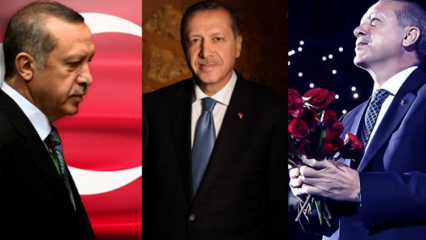 الاحتفال بعيد ميلاد مفاجئ للرئيس أردوغان ، أحد الفنانين المشهورين
