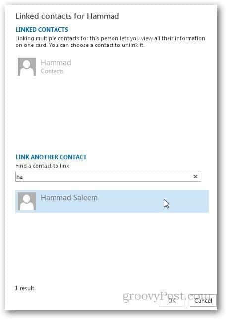 كيفية دمج جهات اتصال متعددة في Outlook 2013