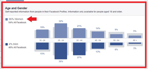 قم بتحليل بيانات Audience Insights لجمهورك المستهدف.