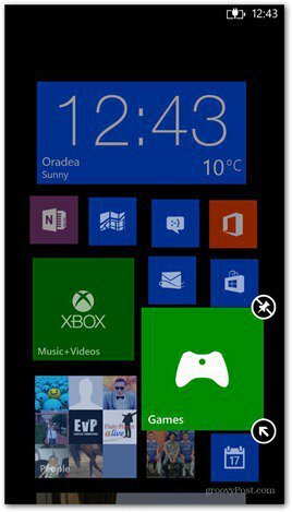 يخصص Windows Phone 8 المربعات 1