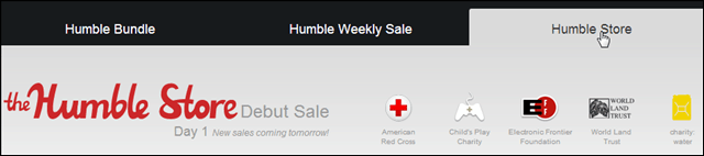 HumbleBundle تطلق متجر الصفقات اليومية