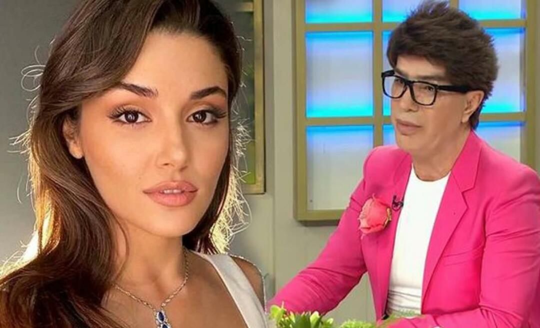 اعتراف Hande Erçel من Yılmaz Morgül! "الزواج منها ..."