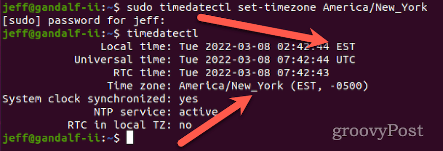 كيفية ضبط المنطقة الزمنية في لينكس باستخدام timedatectl