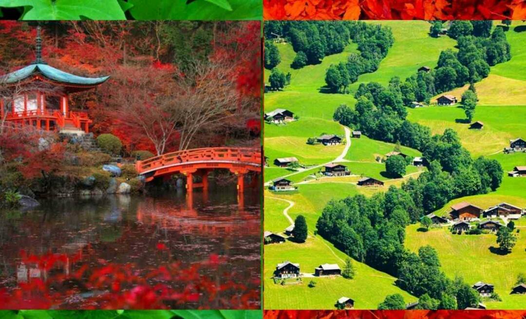 ما هي الدول التي يجب زيارتها في الخريف؟ أين الأماكن للذهاب إلى الخارج في الخريف؟
