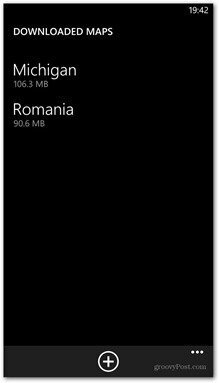 خرائط Windows Phone 8 المتاحة