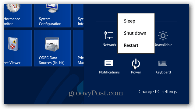 كيفية تمكين وضع السبات في نظام التشغيل Windows 8