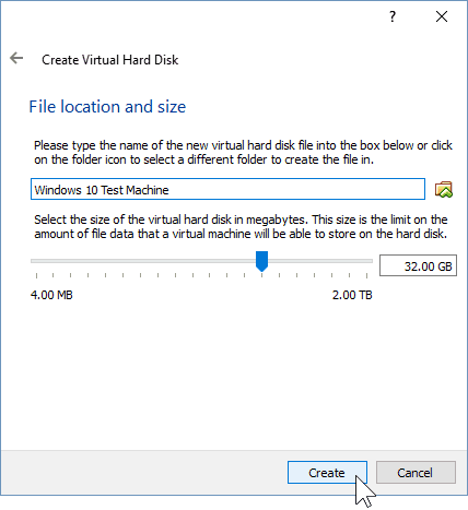 07 تحديد موقع القرص الصلب (تثبيت Windows 10)