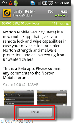 قم بتثبيت norton security على android