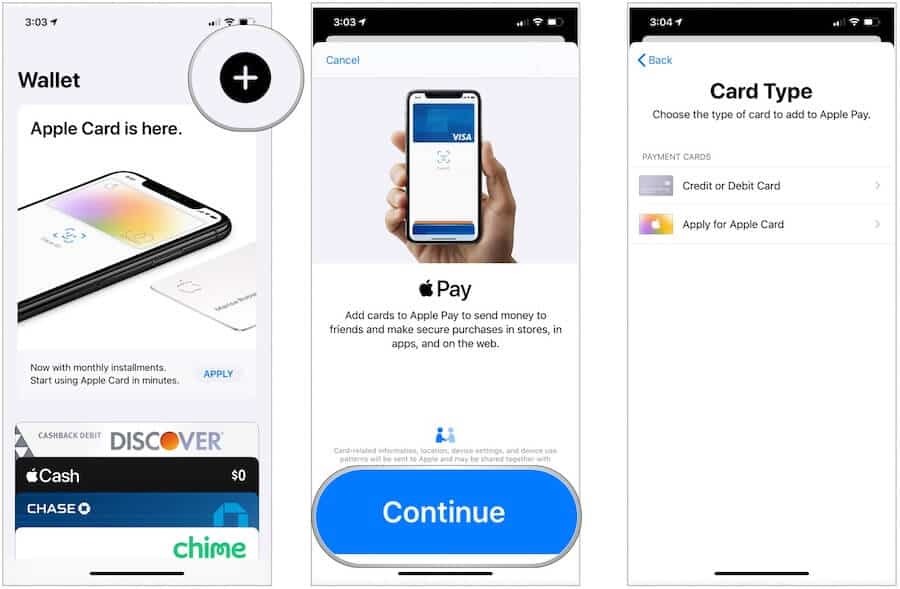 تم إعداد Apple Pay على iPhone