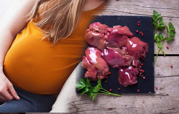 يمكن أن يؤكل الكبد أثناء الحمل