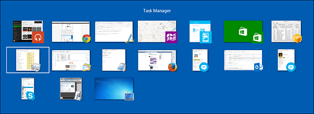 كيفية تبديل المهام في واجهة Windows 8.1 الحديثة