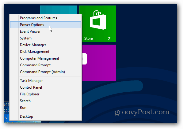 قائمة التشغيل Windows 8 Start Screen