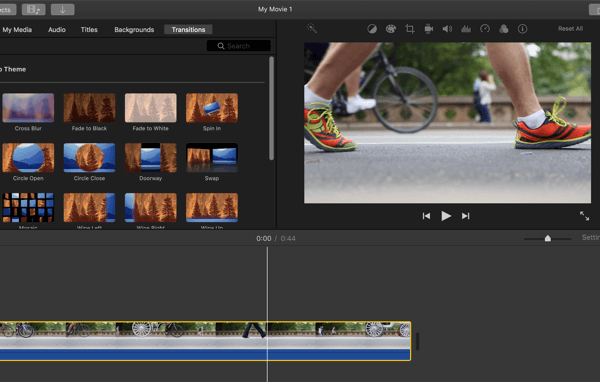 iMovie هو خيار تحرير فيديو ممتاز للمبتدئين.
