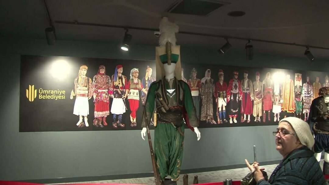 افتتاح معرض الأزياء الشعبية العثمانية!