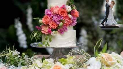 كيفية اختيار كعكة الزفاف؟ خيارات كعكة الزفاف حسب المفهوم