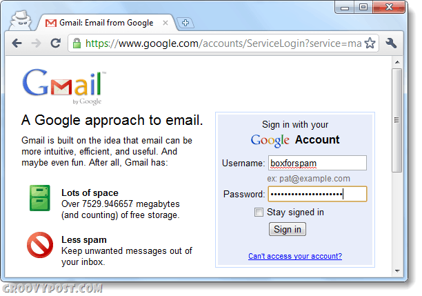 سجّل الدخول إلى Gmail للمرة الثانية باستخدام وضع التصفح المتخفي لتسجيل الدخول إلى حسابات متعددة