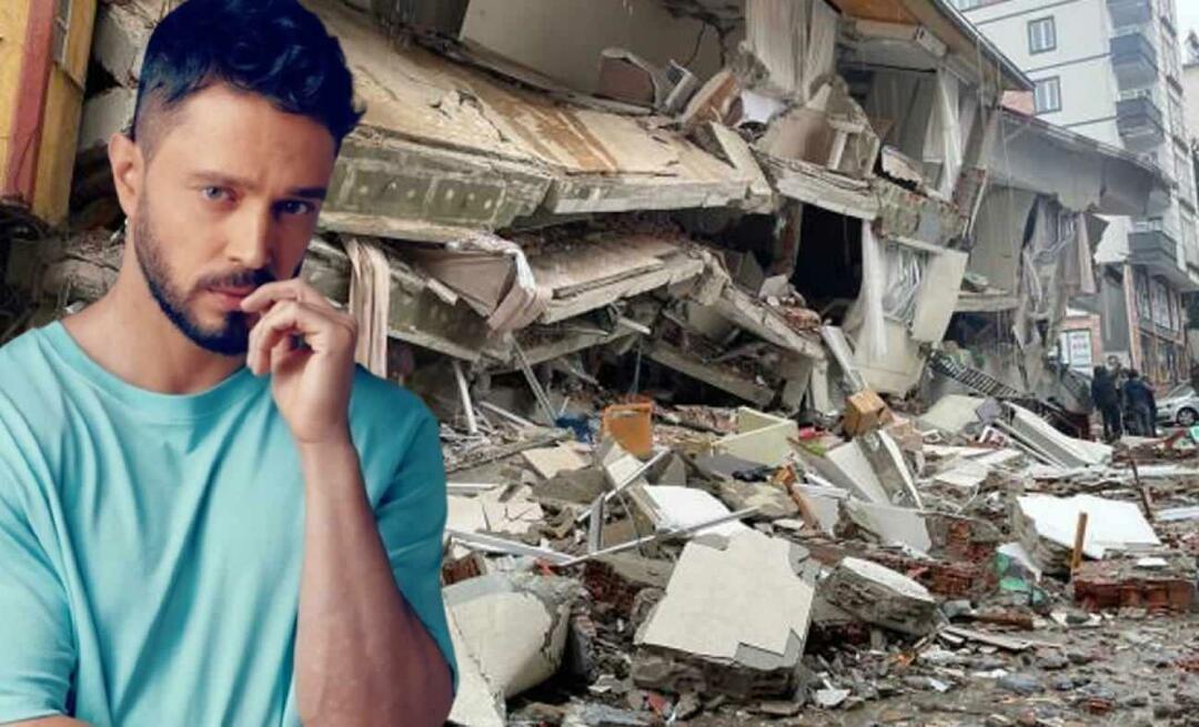 كلمات مريرة من مراد بوز للانتهازيين بعد الزلزال: يا له من اختبار!