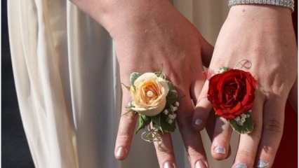من السهل صنع خاتم العروسة