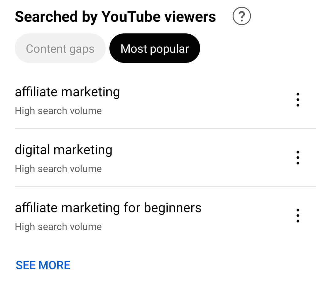 يوتيوب-حجم البحث عن-مواضيع-مشاهدين-محتملين-القسم -8
