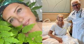 أعلنت جمال غمازات بهار أوزتان البالغة من العمر 60 عامًا من غرفتها في المستشفى! 