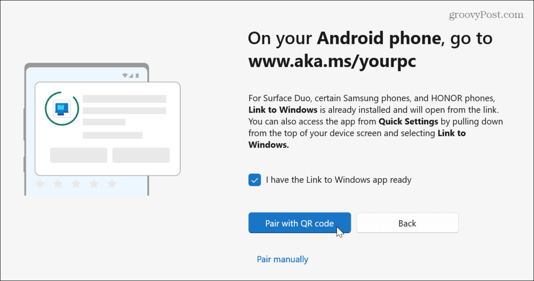 كيفية نقل الصور من Android إلى Windows 11 باستخدام رابط الهاتف