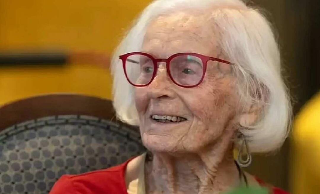 امرأة تبلغ من العمر 102 عامًا تعطي السر لحياة طويلة وصحية! انظر ماذا يقول