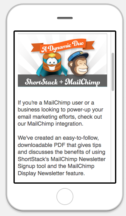 التسويق عبر الجوال MailChimp