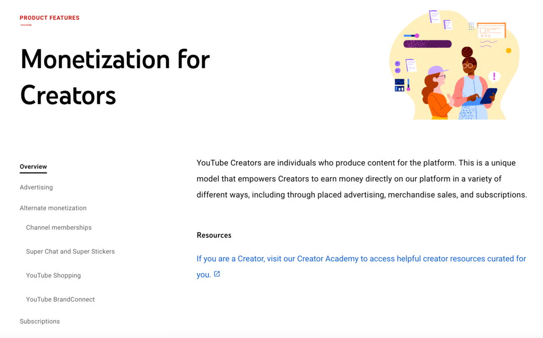 how-to-development-a-youtube-video-content-Strategy-what-is-your-target-monetization-for-creators-Advertising-shopping-subscriptions-super-chat-features-example-1-1