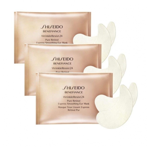 Resist24 Pure Retinol Express Smoothing Eye Mask Shiseido Benefiance Wrinkle