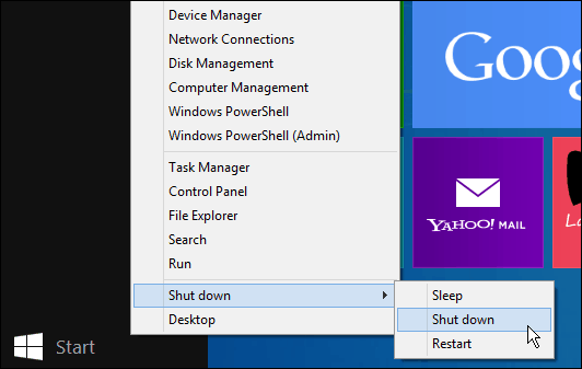 تحديث Windows 8.1 يجعل إيقاف التشغيل أسهل