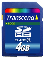 تجاوز بطاقة SDHC الأمن الرقمية عالية السعة 4 جيجا بايت