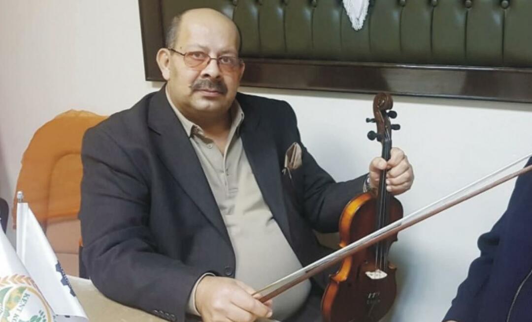 يوم TRT الحزين! توفي عازف الكمان الفاضل شينول دينلين