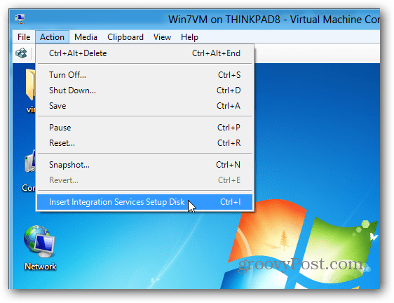قم بتثبيت خدمات التكامل على أجهزة Hyper-V VM في نظام التشغيل Windows 8