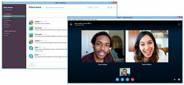 أضف جهات اتصال Skype الخاصة بك إلى فريق Slack الخاص بك مع معاينة التكامل الجديدة
